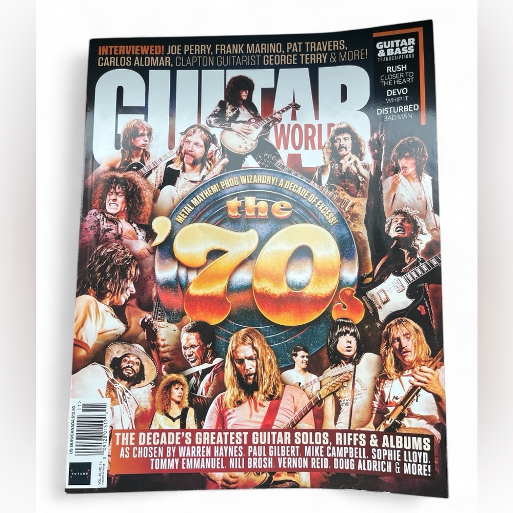 Guitar World Magazine the ‘70s Metal Mayhem! Prog Wizardry! A Decade Of Excess!